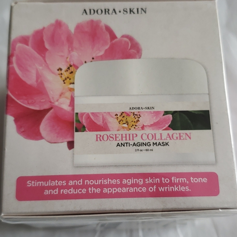 Adora Skin USA Gold Shea Collagen Amino Acids Retinol Anti-Aging MASK OverNight - Picture 5 of 7